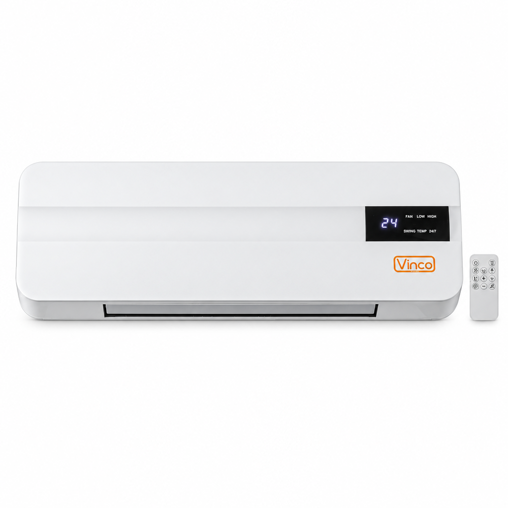 Copertina termoventilatore a parete Vinco con telecomando