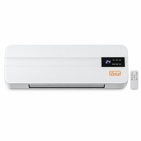 Copertina termoventilatore a parete Vinco con telecomando