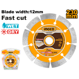 Diamanttrennscheibe 230mm INGCO 