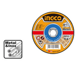INGCO - Disco da Taglio per Metallo e INOX 76x1,2mm MCD30176 | Centro Piatto | Conf. 5 Pezzi