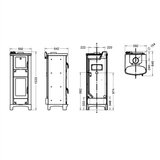 Disegno tecnico Thermorossi Ardhea F Easy