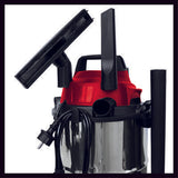 Einhell TC-VC 1812 S 1250 W Solid/Liquid Vacuum Cleaner