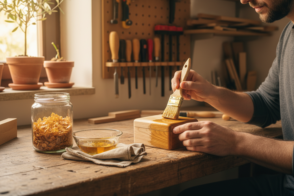 Gommalacca uso hobbistico fai-da-te