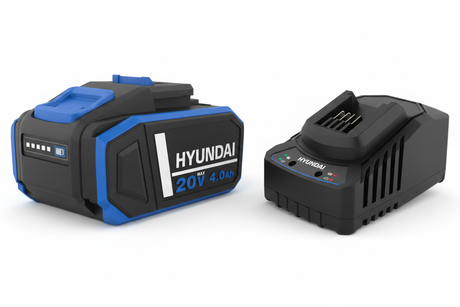 HYUNDAI 20V 4.0Ah Batteria + Caricabatterie