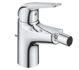 GROHE EuroPro 23263001 miscelatore monocomando bidet cromato - vista frontale con leva in metallo e scarico a saltarello