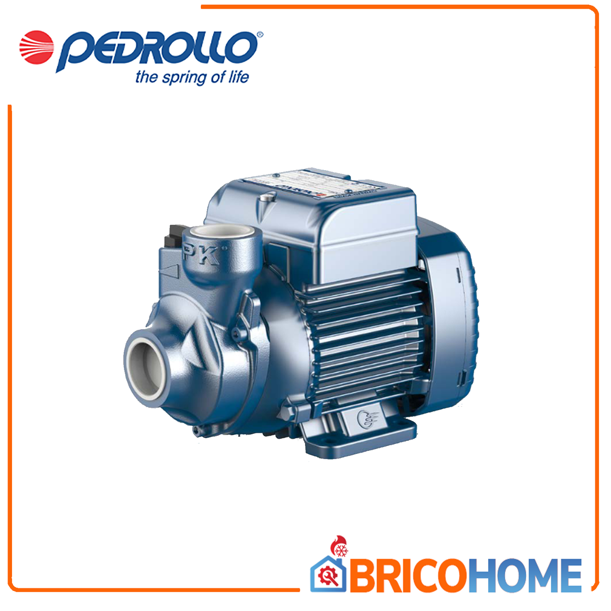 Pedrollo PKm 60 HP 0.50 electric pump with single-phase peripheral impeller - REFURBISHED