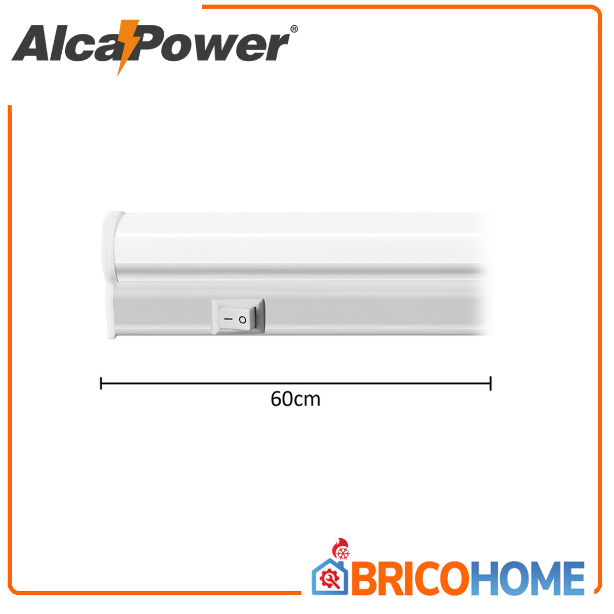 Plafoniera LED T5 sottopensili 60 cm 9W 780lm 4000K