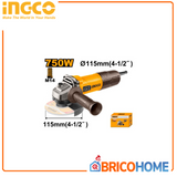 INGCO Smerigliatrice angolare 115MM 750W