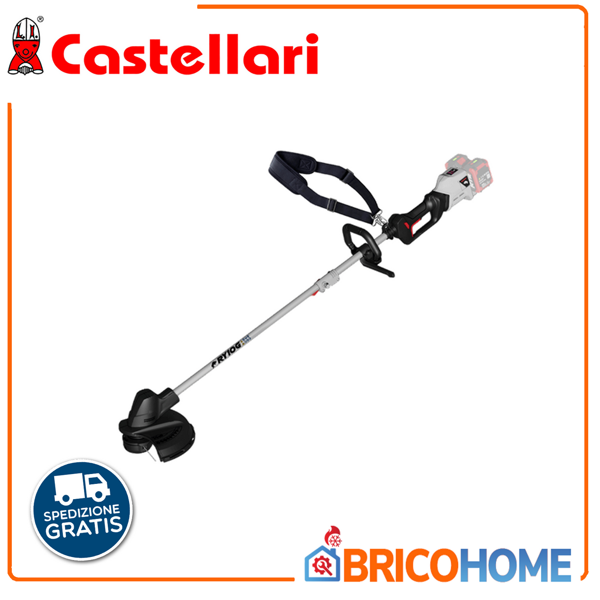 Castellari Decespugliatore con motore brushless da 36V nudo ( solo corpo ) - RY10G