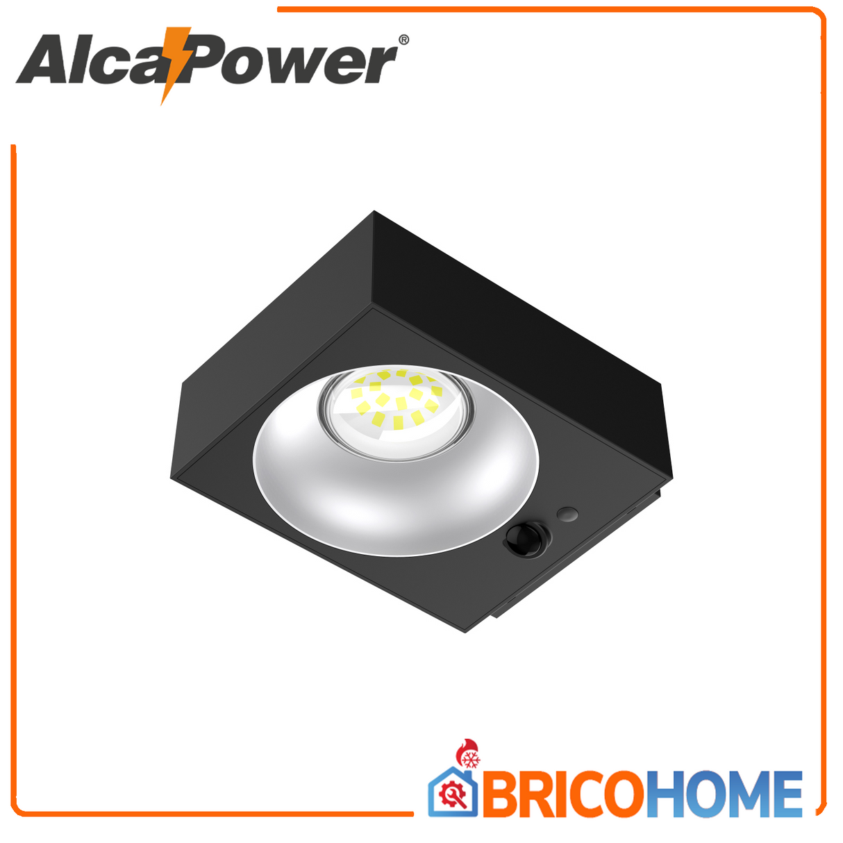 Alcapower LED Solare da parete 1000lm con PIR e crepuscolare