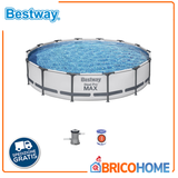 Set Piscina fuori terra Steel Pro MAX™ da 4.27 mt x 84 cm Bestway 56595