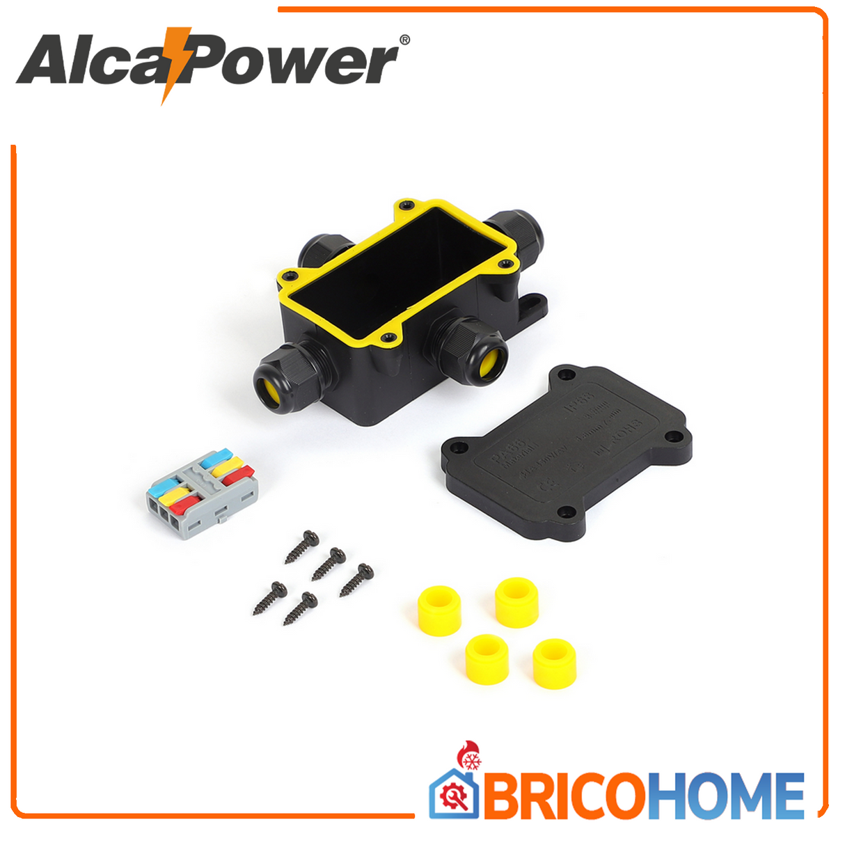 AlcaPower Scatola di Giunzione FAST IP68 a 4 Vie 930494