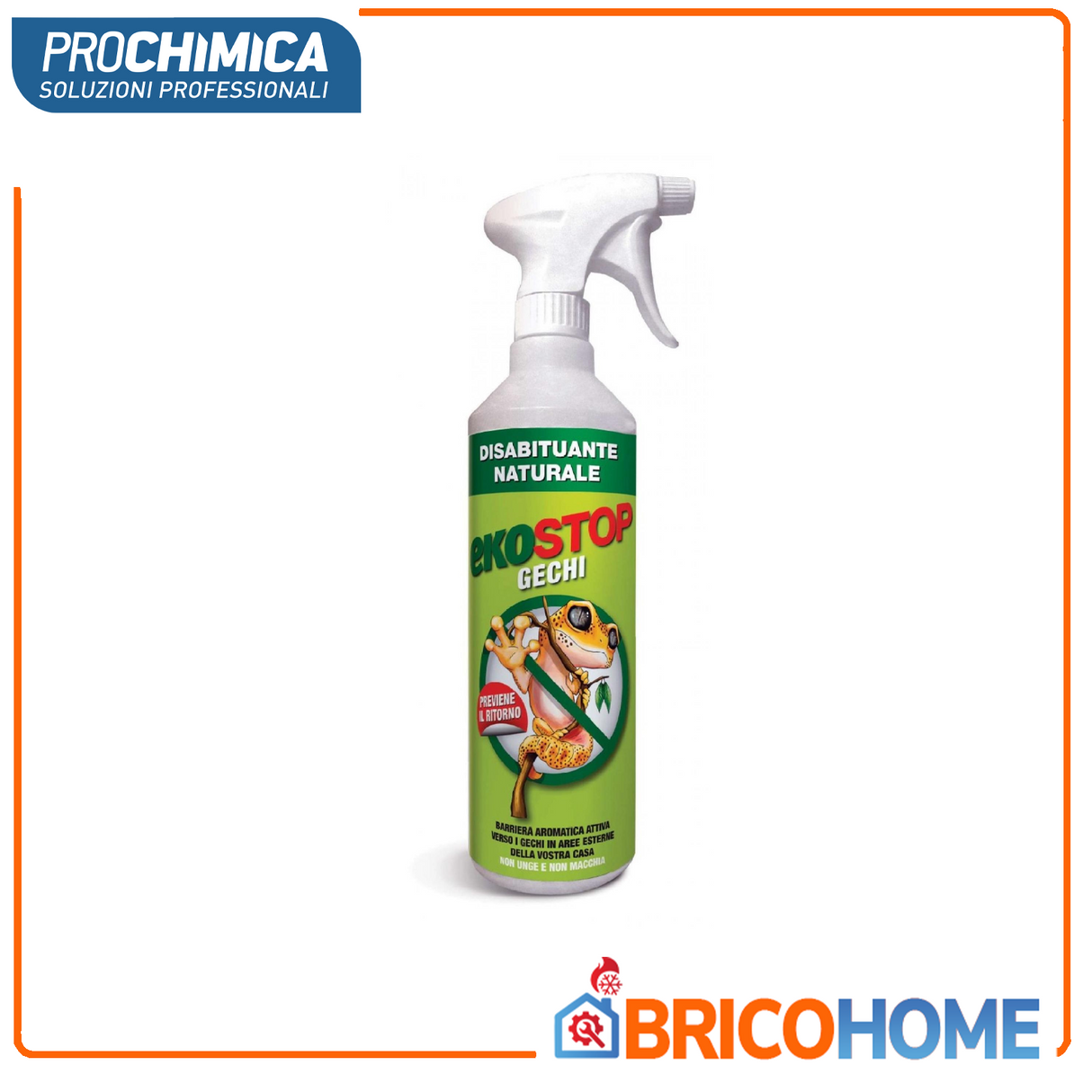 EKOSTOP GECHI DISABITUANTE NATURALE PRONTO ALL'USO PER GECHI 750ml