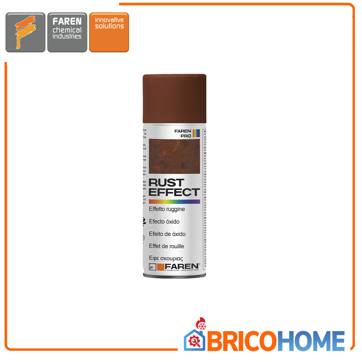 Faren Vernice speciale effetto ruggine RUST EFFECT 400ml Spray