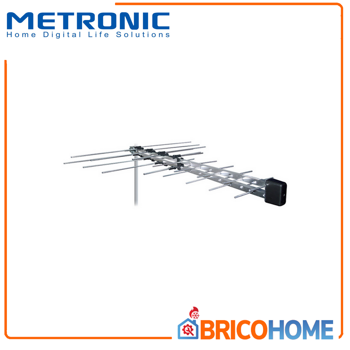 Externe logarithmische Antenne 32 Elemente - Metronic
