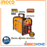 Saldatrice Inverter MMA 160A con display - INGCO