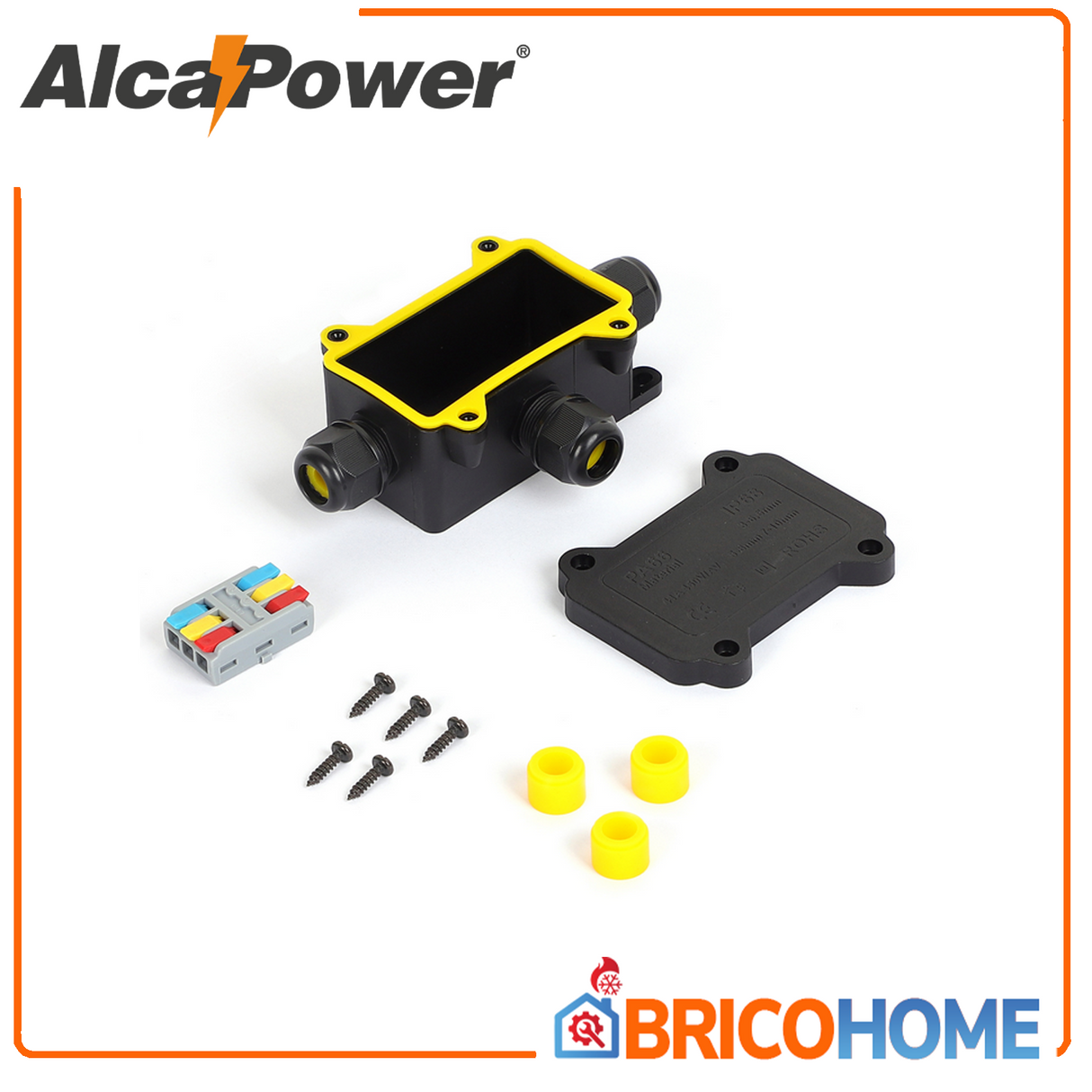 AlcaPower Scatola di Giunzione FAST IP68 a 3 Vie 930493