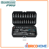 BORMANN Pro Set 46pz chiavi a bussola in valigetta 1/4'' di pollice - BHT5100