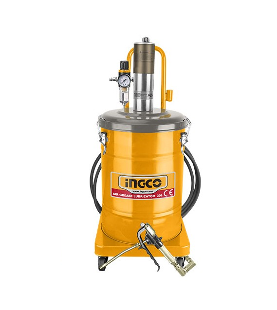 Ingco Druckluft-Fettpresse 30 Liter