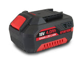STAYER IS 230 L2024 – Avvitatore ad Impulsi Brushless 18V con 2 Batterie da 4Ah