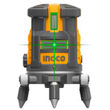 Livella laser autoregolabile 0-30M (raggio verde) - INGCO