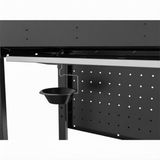 KASART - Barbecue a Gas Carrellato KASAGRILL F3 3 Fuochi | 7,5 kW | Griglia Ghisa 53x34cm | Accensione Automatica | Ripiani Pieghevoli | Cod. 8038195