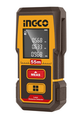 INGCO - Metro Laser 55m HLDD0508 | ±2mm | 8 Funzioni | Classe 2 | Doppio Blister