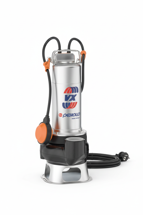 Pedrollo VX VORTEX elettropompa sommergibile sfondo bianco vista catalogo