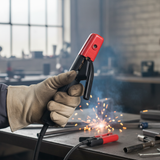 Portaelettrodo AWELCO 88300 tenuto in mano