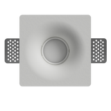 Conical recessed plaster spotlight for GU10 lamps