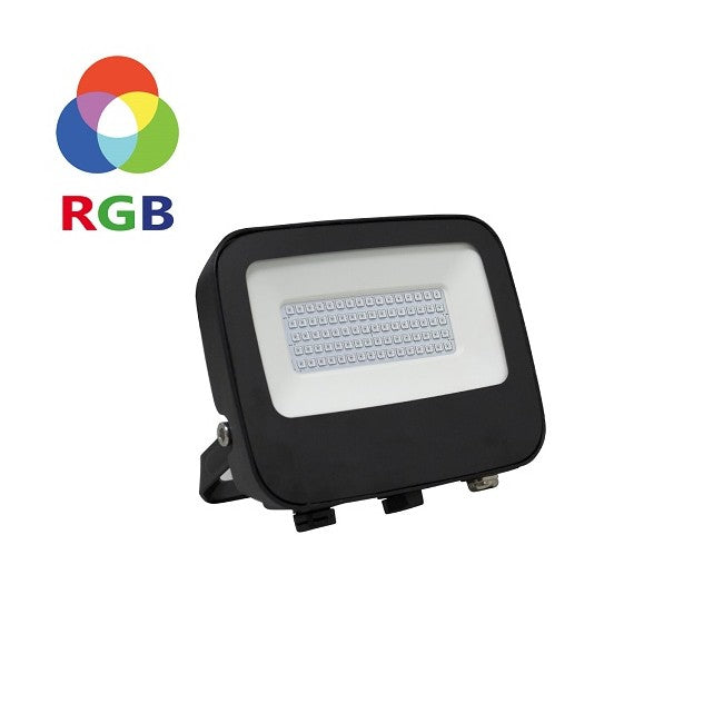 ALCAPOWER 930480 – Proiettore LED RGB 39W | Nero | IP66 | 230V
