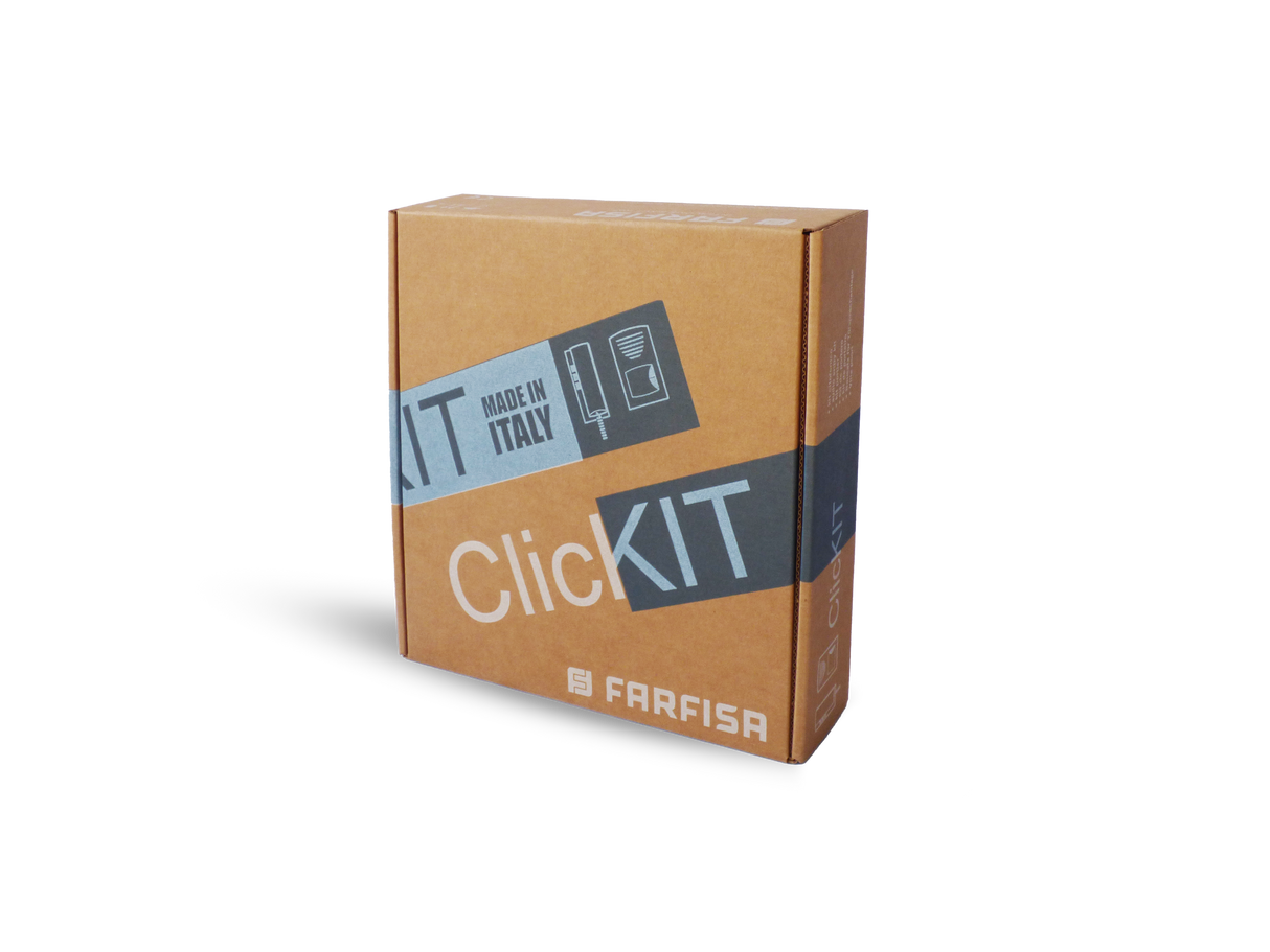 FARFISA Kit Citofono audio monofamiliare 2 fili (1+1) cablaggio ridotto 1CKSD