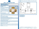 MUT - Valvola Deviatrice Termostatica VTD25E | 3 Vie | Solare Termico | 45-55°C | G1 Filettatura
