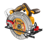 INGCO - Sega Circolare Brushless CSLI1851 | 20V P20S | 185mm | 4800 giri/min | Taglio 90° 65mm | Solo Corpo