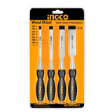 Set of 4 Wood Chisels - INGCO