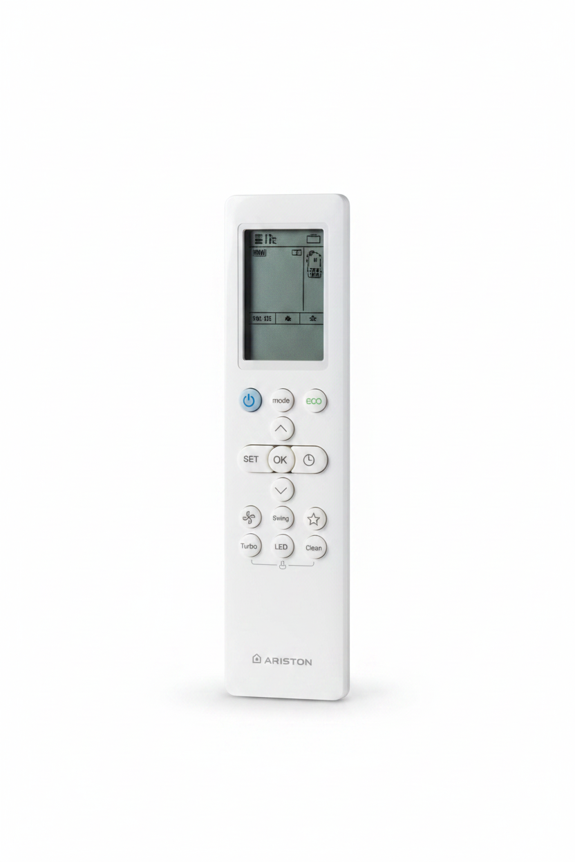Telecomando Ariston PRIOS - sfondo bianco