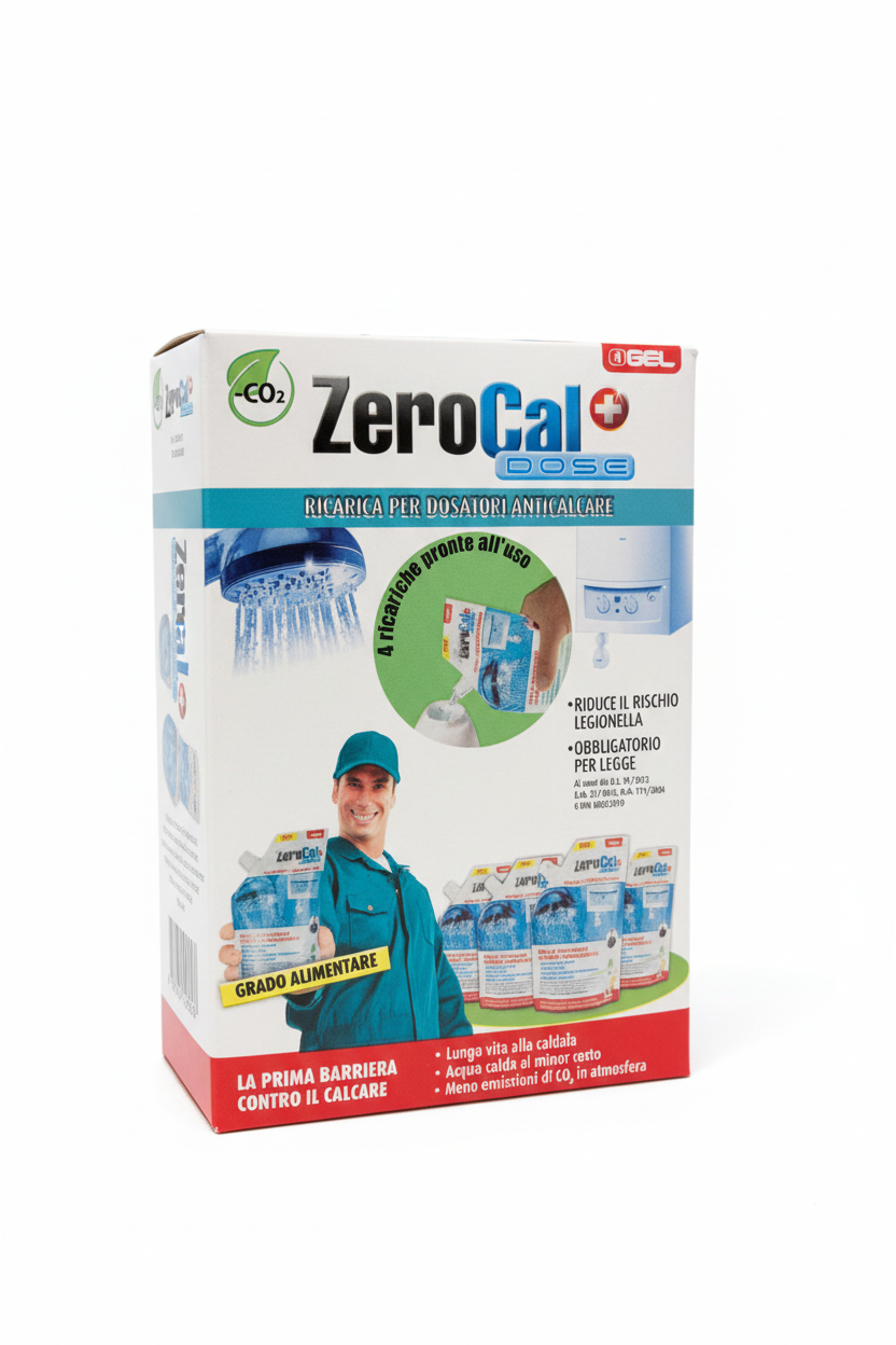 ZeroCal Dose IGEL fronte confezione sfondo bianco professionale