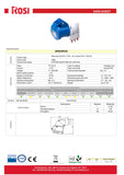 Industrial adapter 16A plug + CEE 2P+T 220 volt socket