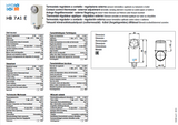 Contact thermostat 0-90°C external regulation HB 7A1 E - 102060