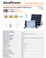 3000lm Multifunktions-Solarprojektor + Fernbedienung - SOL10-PRO 