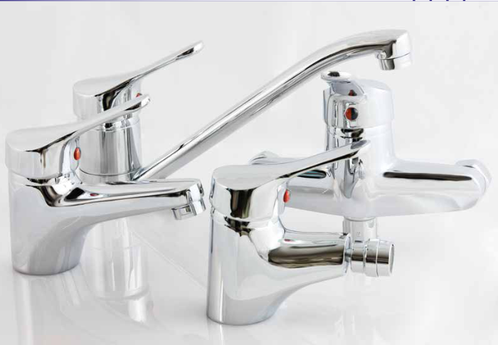 Wall mounted single lever sink mixer with swivel spout - Matisse Series
