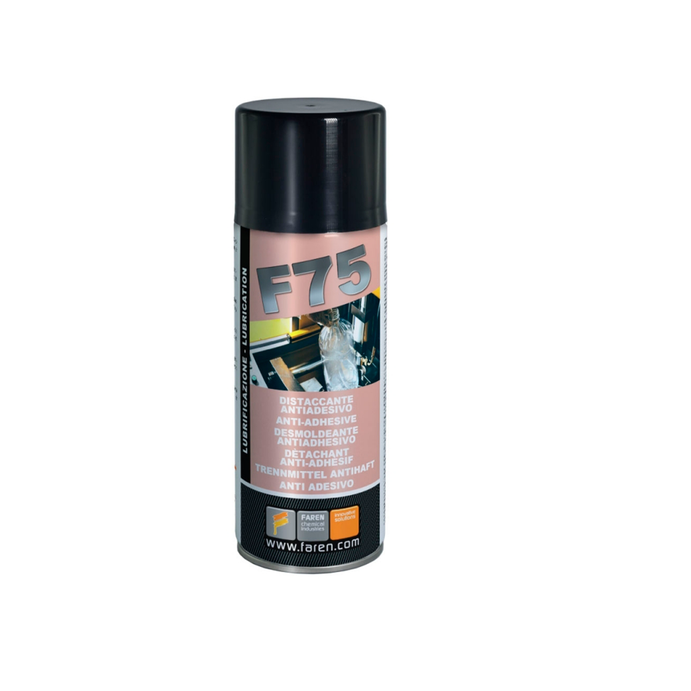 F75 FAREN silicone anti-adhesive release agent spray can 400ml.