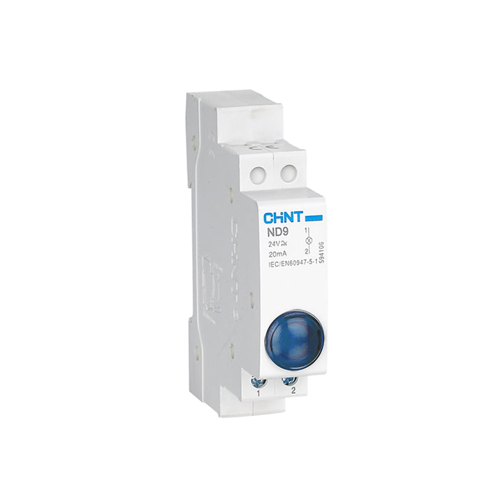 Guida Din Indicatore LED Industriale Montaggio Su - Indicatore Luminoso Per Scatola Di Distribuzione Torni CNC Alimentazione AC DC 230V Spia Led 220v - 13