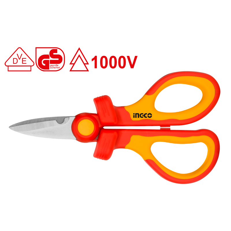 Forbici isolate 1000V per elettricisti INGCO – Brico Home