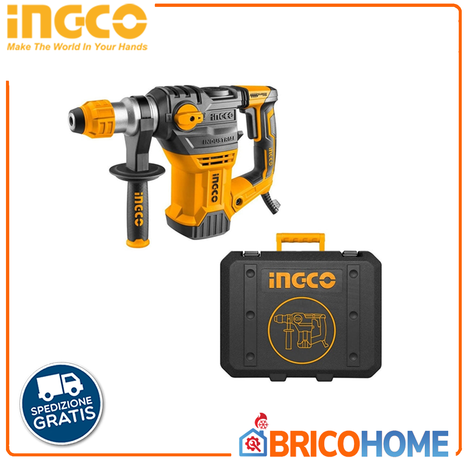 Ingco rotary hammer discount drill