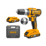 20V cordless impact drill with INGCO case