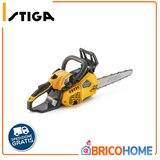 STIGA SP 316 C petrol chainsaw with 30 cm (12") double handle cutting bar