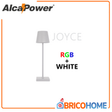 RGB+White dimmable LED table lamp - White - Joyce - 