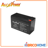 Batteria al piombo ricaricabile ermetica per sistemi di allarme 12V 7.2Ah