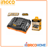 INGCO 20V 4Ah quick charger